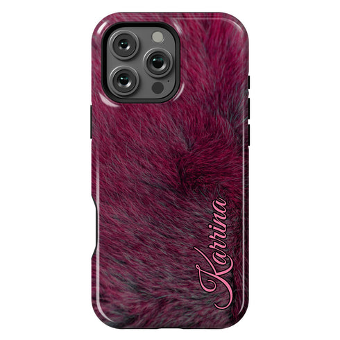 Personalized Whimsical Animal Fur iPhone Case